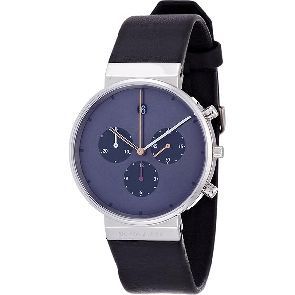 Jacob Jensen 交換用ラバーウォッチバンド クロノグラフ600 6